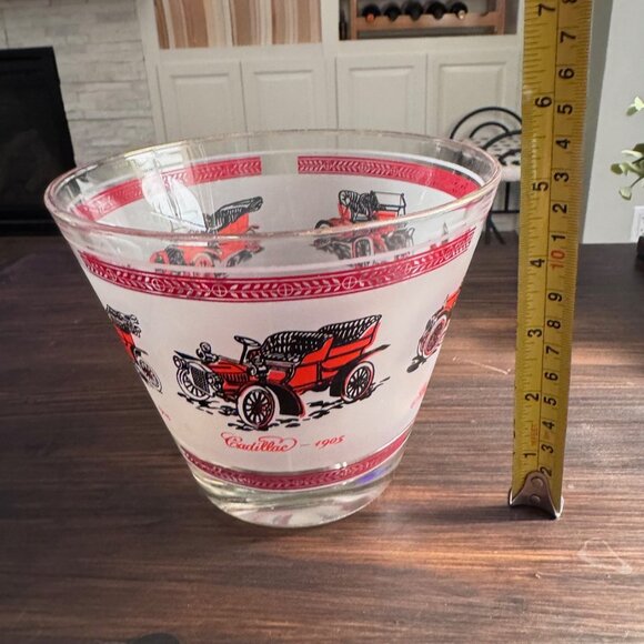 Vintage Hazel Atlas Car Barware Cady MCM - Picture 5 of 9